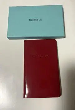 TIFFANYu0026Co. ティファニー ノート 手帳 赤