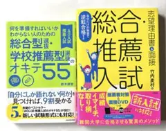 自分だけの物語で逆転合格する総合・推薦入試志望理由書&面接　他２冊セット