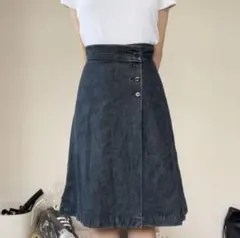 CHANEL デニム スカート 42