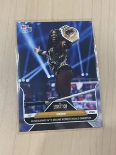 Topps Now WWE Naomi ナオミ Evolution カード