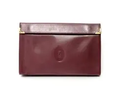 ヴィンテージ☆Cartier☆カルティエ☆マストライン☆三角ポーチ!!