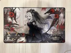 遊戯王 公式 JUDGE 2024 赫聖の妖騎士 プレイマット プレイマット『赫聖の妖騎士(JUDGE2024)』【-】{-}《プレイマット》