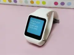 SONY SmartWatch 3 スマートウォッチ3 ホワイト　25カ309