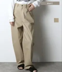 meri★ミーリー　コクーンチノパンツ　フリー　楽天市場購入　大人カジュアル