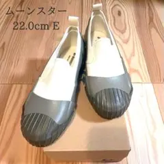 【美品】ムーンスター 22.0 cm E オールウェザースリップオン