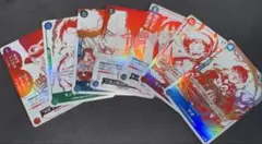 ワンピースカードトレジャーキャンペーン　プロモ　全７種コンプリートセット