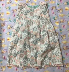 トッカ TOCCA 花刺繍レースワンピース 130 ボレロは別売りです