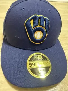 New Era 59FIFTY LP ミルウォーキー・ブルワーズ キャップ
