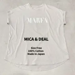 美品 MICA&DEAL マイカアンドディール 別注 MARFAロゴᎢ 完売品