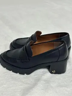 coachルーシーローファー 24 厚底 ボリューム コーチ 靴 - メルカリ