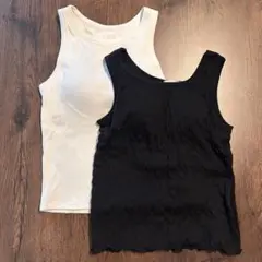 【2枚セット】カップ付きタンクトップ UNIQLO & PETRO GIRL