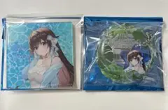 ホロナツ　ときのそら　アクリルコースター　浮き輪キーホルダー
