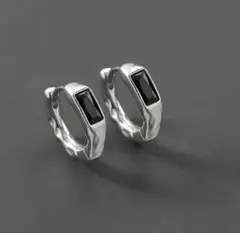 ピアス　メンズ　トレンド　新品　ストリート　シルバー