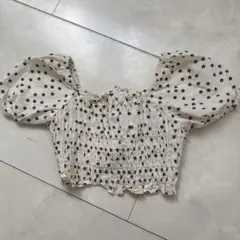 zara kids ザラキッズ　花柄パフスリーブトップス 6y100110120