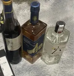 3本セット サントリー ウイスキー 塩尻 AO 六