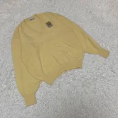 【未使用】PARIS RESORT FASHION カシミヤニット　黄色　M