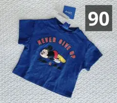 新品　ディズニー　ミッキー　半袖　Tシャツ　男の子　女の子　ベビー　90cm