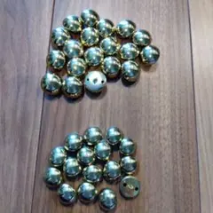 金属製ボタン 約35個 金色