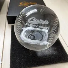 カープ　クリスタルオブジェ　非売品　レア