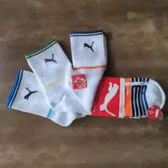 PUMAメンズ スポーツソックス 3足セット 26-28cm