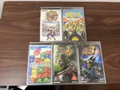 PSPソフト セット(幻想水滸伝、ぷよぷよ、モンスターハンターなど) +おまけ