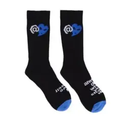 ALWAYS LOVE IS HARD SOCK BLACK always 靴下