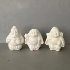 福の神像3体セット 七福神 縁起物 置物