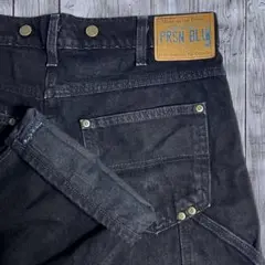 セール中⚡美品✨プリズンブルース ブラックデニム ペインターパンツ USA製