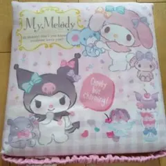 サンリオ マイメロディ マイメロ　クロミ 学童用クッション 座布団