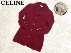 希少 超レア オールドセリーヌCELINE ニットジャケット マカダムボタン