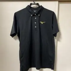 Mizuno ブラック ポロシャツ 半袖