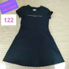 TOMMY HILFIGER ワンピース　122 120cm　紺