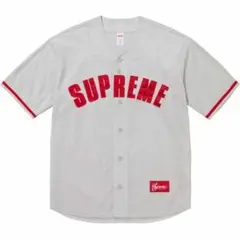 【24SS】Supreme Ultrasuede Mesh Baseball Jersey シュプリーム Supreme Ultrasuede Mesh Baseball Jersey (SS24) - $128