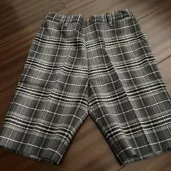 COMME CA DU MODE チェック柄ショートパンツ 130A