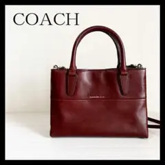 COACH コーチ ショルダーバッグ ハンドバッグ 2way ブラウン