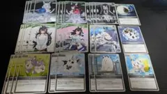 ホロカ　ホロライブ　白上フブキ　大神ミオ　R以下　デッキパーツ　セット　フブミオ