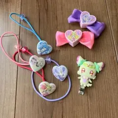 キミとアイドルプリキュアヘアアクセサリーセット 7点
