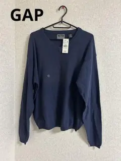 新品☆GAP☆Ｖネックコットンニット