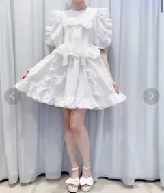 Starry by lilLilly リボンフリルハーネス ピンク Starry》リボンフリルハーネス | lilLilly official webstore