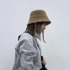 [未使用] Studio CLIP スタジオクリップ ウール混バケットハット