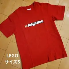 【レア】LEGO★レゴ　magazine　Tシャツ　サイズS　レッドカラー　レア