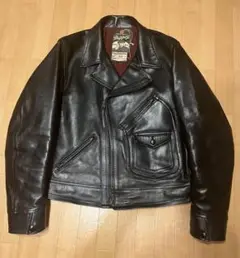 試着程度未使用 ジョンソンブロス ダッパーズ ゴート ブラック ライダース 38 試着程度未使用 ジョンソンブロス ダッパーズ ゴート ブラック