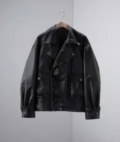 オーバーサイズダブルライダースジャケット