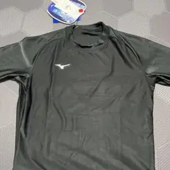 値下げ❌難あり　ミズノ　丸首半袖アンダーシャツ　ブラックMサイズ