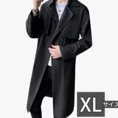 【新品タグ付き】メンズトレンチコート★XL★カジュアル★通勤通学★お洒落★旅行