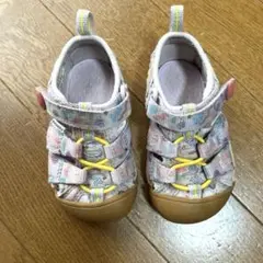 KEEN ベビーkids サンダル　12.5センチ　紫　カラフル　水陸両用