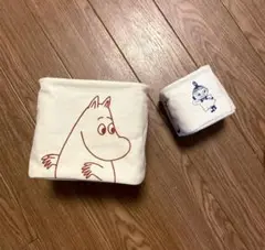 ムーミン 小物入れ マリメッコ ２個セット