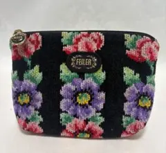 FEILER フェイラー　花柄　ポーチ小物入れ