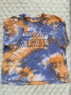 【160サイズ女性M相当】Little WEEKEND タイダイ Tシャツ
