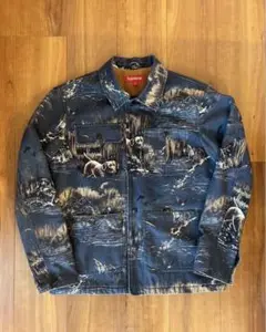 supreme dogs and ducks ハンティングジャケット Supreme Navy Dogs & Ducks Shore Coat Jacket